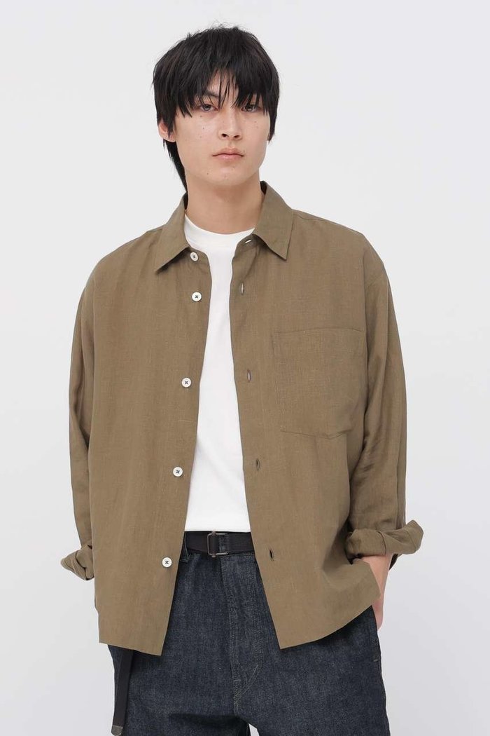 【マーガレット ハウエル/MARGARET HOWELL / MEN】のSHIRTING LINEN SHIRT インテリア・キッズ・メンズ・レディースファッション・服の通販 founy(ファニー) https://founy.com/ ファッション Fashion レディースファッション Fashion for Women トップス・カットソー Cut & Sew Tops シャツ・ブラウス・オフィスカジュアル Elegant Blouses & Button-Ups なめらか Smooth, Silky Texture シンプル Simple, Minimal スリーブ Sleeve, Long Sleeve / Short Sleeve バランス Balance, Style Balance フランス France, French ベーシック Basic, Essential リネン Linen, Linen Fabric レギュラー Regular, Standard Fit ロング Long, Long-Length 夏 Summer 定番 Standard, Basic Item 春 Spring S/S・春夏 SS, Spring/Summer, Warm Season |ID: prp329100004903622 ipo3291000000036702216