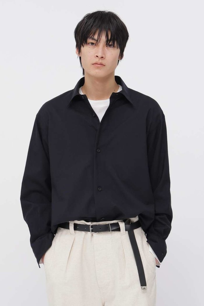 【マーガレット ハウエル/MARGARET HOWELL / MEN】のSUMMER WOOL SHIRT インテリア・キッズ・メンズ・レディースファッション・服の通販 founy(ファニー) https://founy.com/ ファッション Fashion レディースファッション Fashion for Women トップス・カットソー Cut & Sew Tops シャツ・ブラウス・オフィスカジュアル Elegant Blouses & Button-Ups サマー Summer, Summer Style スリーブ Sleeve, Long Sleeve / Short Sleeve バランス Balance, Style Balance ポケット Pocket, Pocket Detail ループ Loop, Loop Knit ロング Long, Long-Length 夏 Summer 定番 Standard, Basic Item 春 Spring S/S・春夏 SS, Spring/Summer, Warm Season |ID: prp329100004903623 ipo3291000000036702235