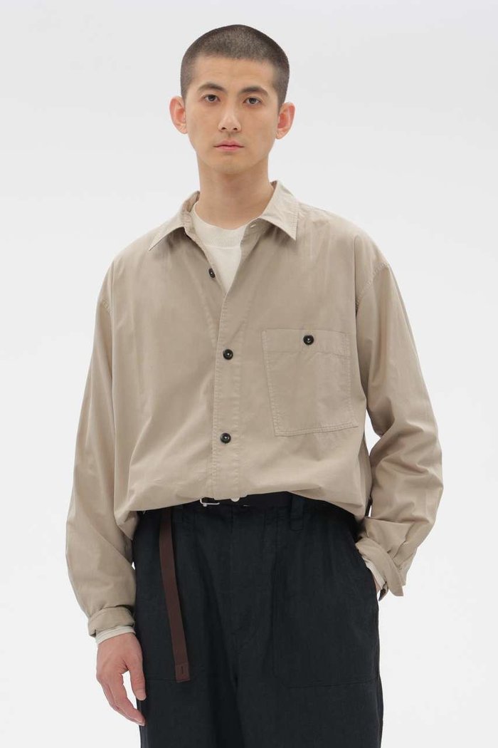【マーガレット ハウエル/MARGARET HOWELL / MEN】のGARMENT DYE COTTON SHIRTING SHIRT インテリア・キッズ・メンズ・レディースファッション・服の通販 founy(ファニー) https://founy.com/ ファッション Fashion レディースファッション Fashion for Women トップス・カットソー Cut & Sew Tops シャツ・ブラウス・オフィスカジュアル Elegant Blouses & Button-Ups スリーブ Sleeve, Long Sleeve / Short Sleeve バランス Balance, Style Balance ロング Long, Long-Length |ID: prp329100004903625 ipo3291000000036702269