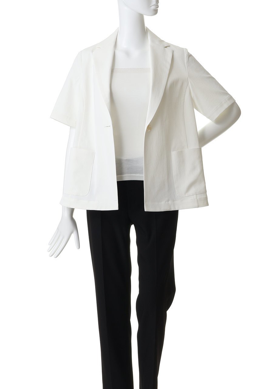 【エムフィル/M Fil】のシェルタリングドライツイル ハーフスリーブジャケット 人気、トレンドファッション・服の通販 founy(ファニー) 　ファッション　Fashion　レディースファッション　Fashion for Women　アウター　Coat / Outerwear Collection　レディースジャケット・軽アウター　Jackets　ウォッシャブル　Machine Washable　ジャケット　Jacket, Outerwear　吸水　Absorbent, Quick-Dry　夏　Summer　新作・新入荷　New Arrivals / New In　other-7|ID: prp329100004903655 ipo3291000000036702699