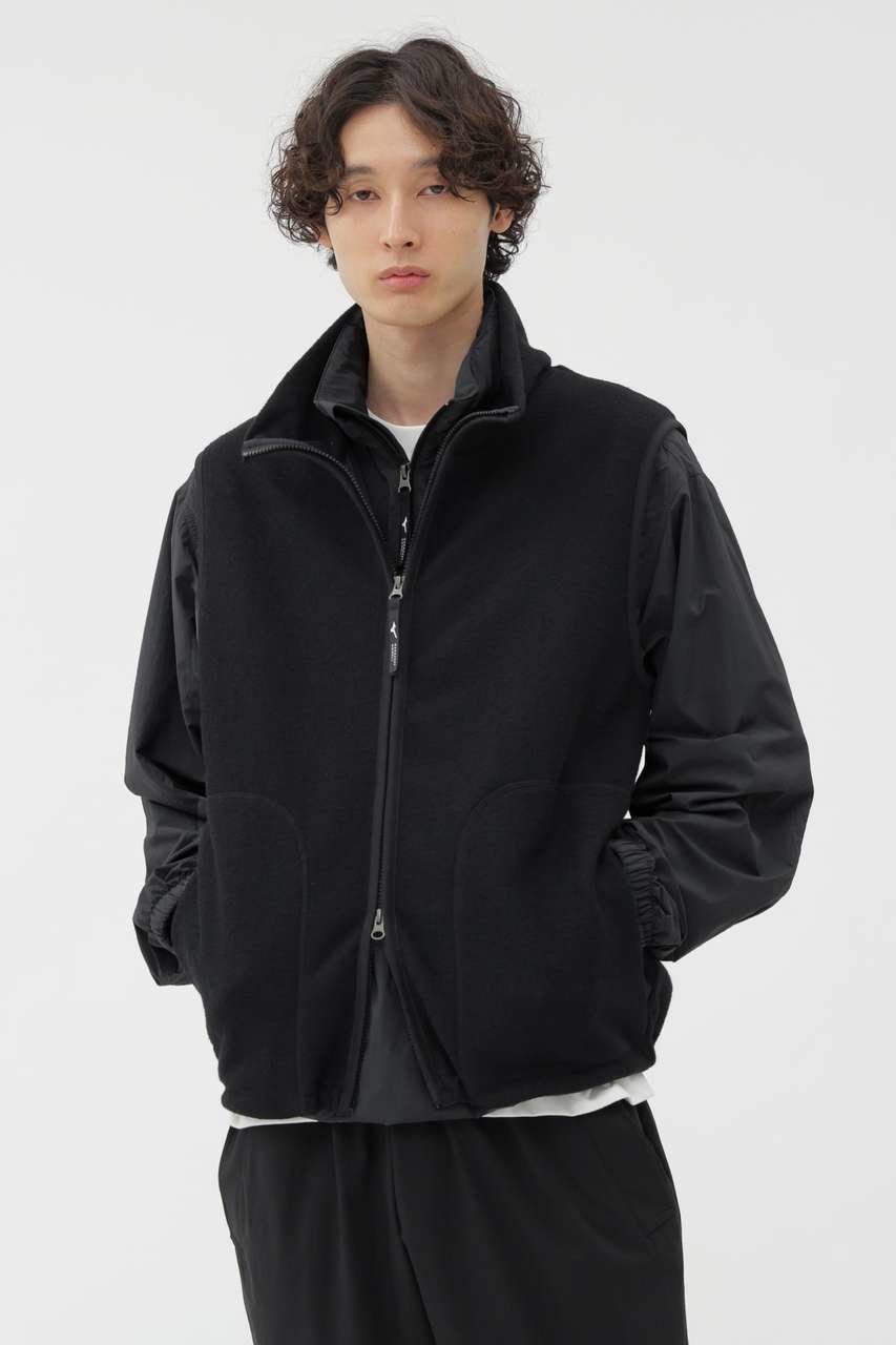 【その他のブランド/Other】のWOOL NYLON COMPRESSED JERSEY BLOUSON 人気、トレンドファッション・服の通販 founy(ファニー) 　ファッション　Fashion　レディースファッション　Fashion for Women　アウター　Coat / Outerwear Collection　レディースジャケット・軽アウター　Jackets　ブルゾンジャケット・スポーティアウター　Blouson Jackets　コレクション　Collection, Seasonal Line　ジャケット　Jacket, Outerwear　スポーツ　Sports, Activewear　ベスト　Vest, Waistcoat　マーガレット　Marguerite, Daisy Pattern　ミックス　Mix, Mixed Style　新作・新入荷　New Arrivals / New In　 other-1|ID: prp329100004903663 ipo3291000000036702816