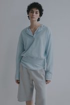 【エトレトウキョウ/ETRE TOKYO】のヘンリーネックシアーニットプルオーバー 人気、トレンドファッション・服の通販 founy(ファニー) ファッション Fashion レディースファッション Fashion for Women トップス・カットソー Cut & Sew Tops ニット Knit Tops & Sweaters カジュアルプルオーバー・ニットトップス Pullovers & Knit Tops / Casual Pullovers シアー Sheer, See-Through バランス Balance, Style Balance ワイド Wide, Wide Fit 今季 This Season, Current Season 再入荷 Restock / Back in Stock 吸水 Absorbent, Quick-Dry 春 Spring thumbnail ライトブルー|ID: prp329100004903686 ipo3291000000036703066