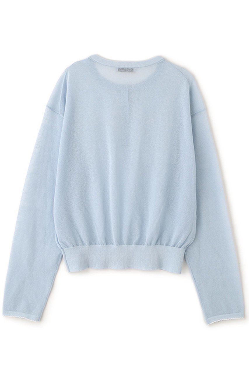 【エトレトウキョウ/ETRE TOKYO】のヘンリーネックシアーニットプルオーバー 人気、トレンドファッション・服の通販 founy(ファニー) 　ファッション　Fashion　レディースファッション　Fashion for Women　トップス・カットソー　Cut & Sew Tops　ニット　Knit Tops & Sweaters　カジュアルプルオーバー・ニットトップス　Pullovers & Knit Tops / Casual Pullovers　シアー　Sheer, See-Through　バランス　Balance, Style Balance　ワイド　Wide, Wide Fit　今季　This Season, Current Season　再入荷　Restock / Back in Stock　吸水　Absorbent, Quick-Dry　春　Spring　other-7|ID: prp329100004903686 ipo3291000000036703077