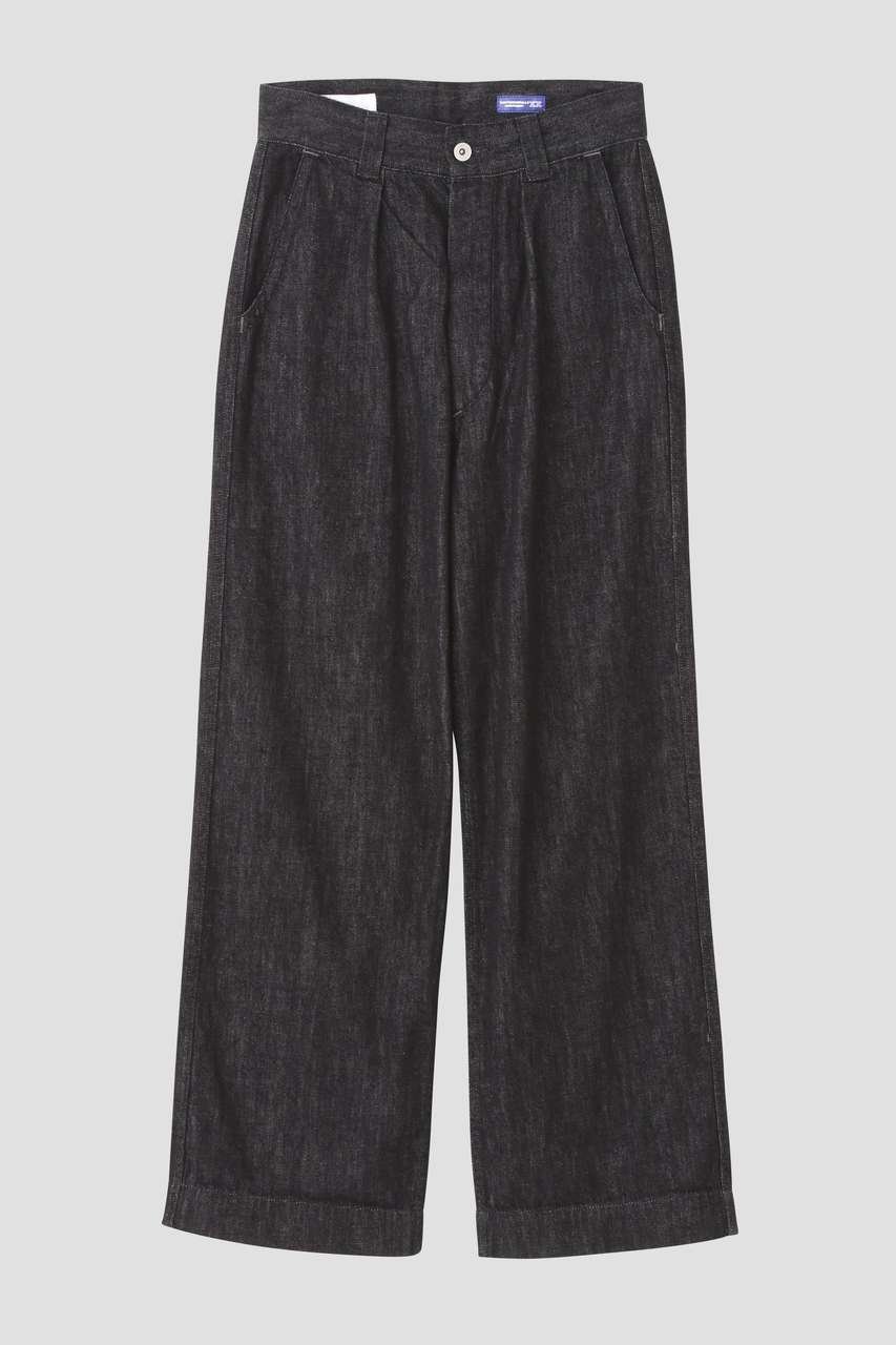 【マーガレットハウエル/MARGARET HOWELL】のCANTON BLACK LIGHT DENIM TROUSERS 人気、トレンドファッション・服の通販 founy(ファニー) 　ファッション　Fashion　レディースファッション　Fashion for Women　パンツ　Pants & Trousers　デニムパンツ・ジーンズ・美脚デニム　Denim Jeans & Pants　デニム　Denim, Jeans Material　ネップ　Nepp, Slub Yarn　フィット　Fit, Slim Fit　リラックス　Relax, Relaxed Fit　ワーク　Workwear, Utility Style　ヴィンテージ　Vintage Style　新作・新入荷　New Arrivals / New In　other-3|ID: prp329100004903696 ipo3291000000036703152