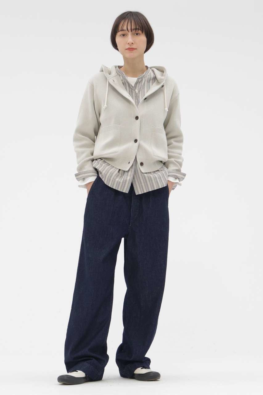 【マーガレットハウエル/MARGARET HOWELL】のCANTON LIGHT DENIM TROUSERS 人気、トレンドファッション・服の通販 founy(ファニー) 　ファッション　Fashion　レディースファッション　Fashion for Women　パンツ　Pants & Trousers　デニムパンツ・ジーンズ・美脚デニム　Denim Jeans & Pants　デニム　Denim, Jeans Material　ネップ　Nepp, Slub Yarn　フィット　Fit, Slim Fit　リラックス　Relax, Relaxed Fit　ワーク　Workwear, Utility Style　ヴィンテージ　Vintage Style　新作・新入荷　New Arrivals / New In　other-2|ID: prp329100004903697 ipo3291000000036703165