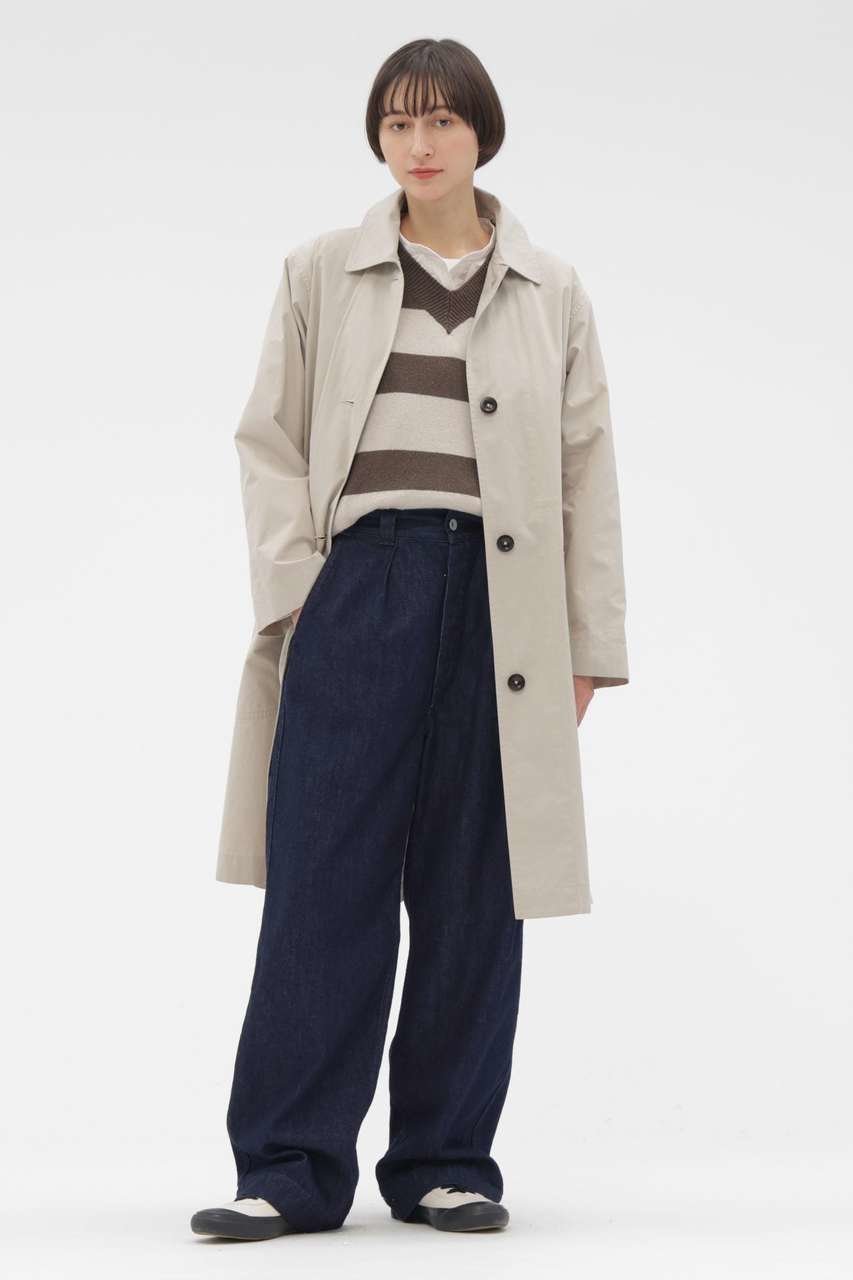 【マーガレットハウエル/MARGARET HOWELL】のCANTON LIGHT DENIM TROUSERS 人気、トレンドファッション・服の通販 founy(ファニー) 　ファッション　Fashion　レディースファッション　Fashion for Women　パンツ　Pants & Trousers　デニムパンツ・ジーンズ・美脚デニム　Denim Jeans & Pants　デニム　Denim, Jeans Material　ネップ　Nepp, Slub Yarn　フィット　Fit, Slim Fit　リラックス　Relax, Relaxed Fit　ワーク　Workwear, Utility Style　ヴィンテージ　Vintage Style　新作・新入荷　New Arrivals / New In　other-3|ID: prp329100004903697 ipo3291000000036703167