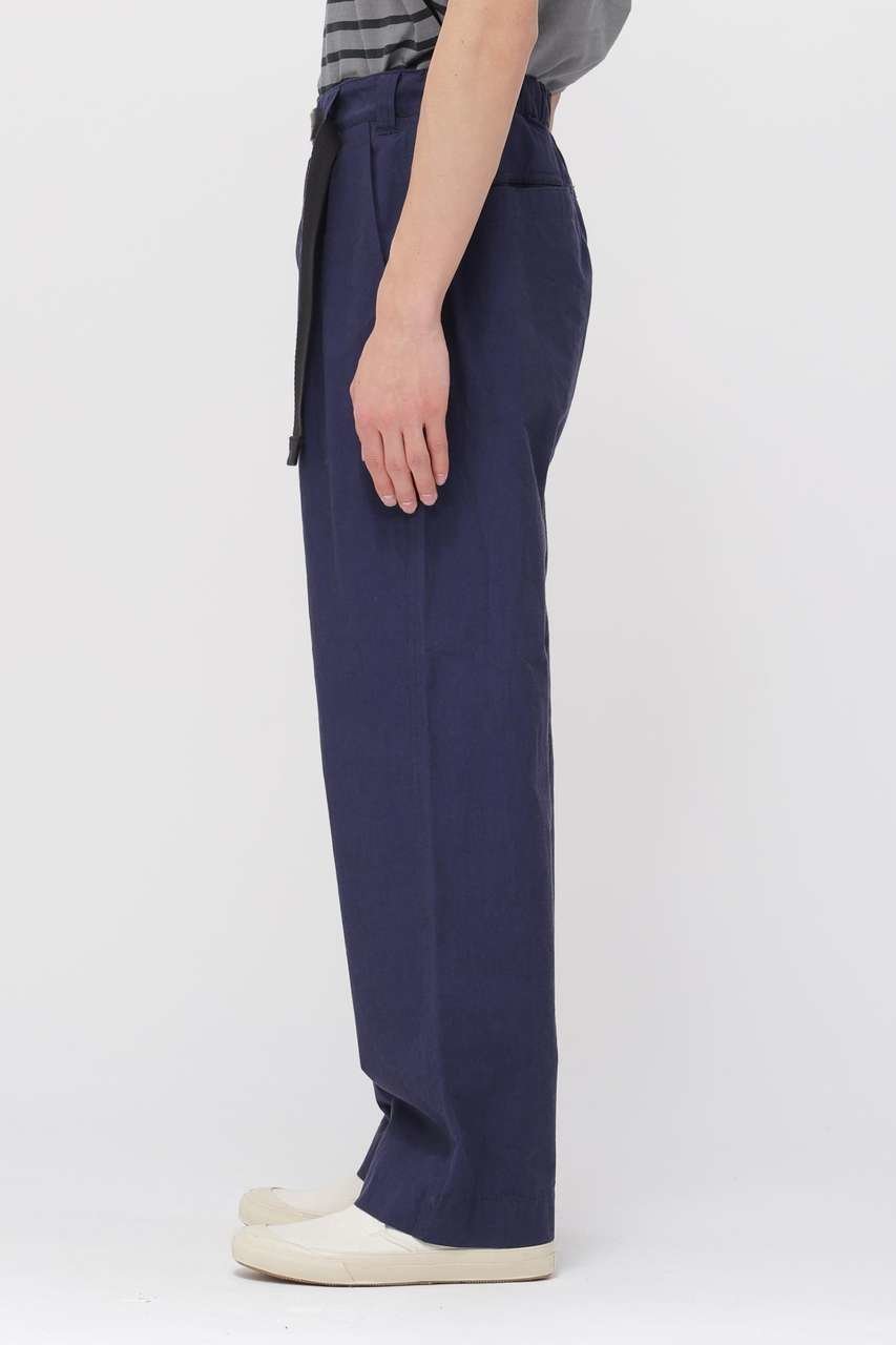 【その他のブランド/Other】のCRISP COTTON CHAMBRAY TROUSERS 人気、トレンドファッション・服の通販 founy(ファニー) 　ファッション　Fashion　レディースファッション　Fashion for Women　パンツ　Pants & Trousers　おすすめ　Recommended / Our Picks　セットアップ　Set-Up, Coordinated Outfit　ブルゾン　Blouson, Bomber Jacket　プリーツ　Pleats, Pleated　ループ　Loop, Loop Knit　レギュラー　Regular, Standard Fit　ワッシャー　Washer, Crinkled Finish　ヴィンテージ　Vintage Style　エレガント 上品　Elegant　新作・新入荷　New Arrivals / New In　other-2|ID: prp329100004903712 ipo3291000000036732380