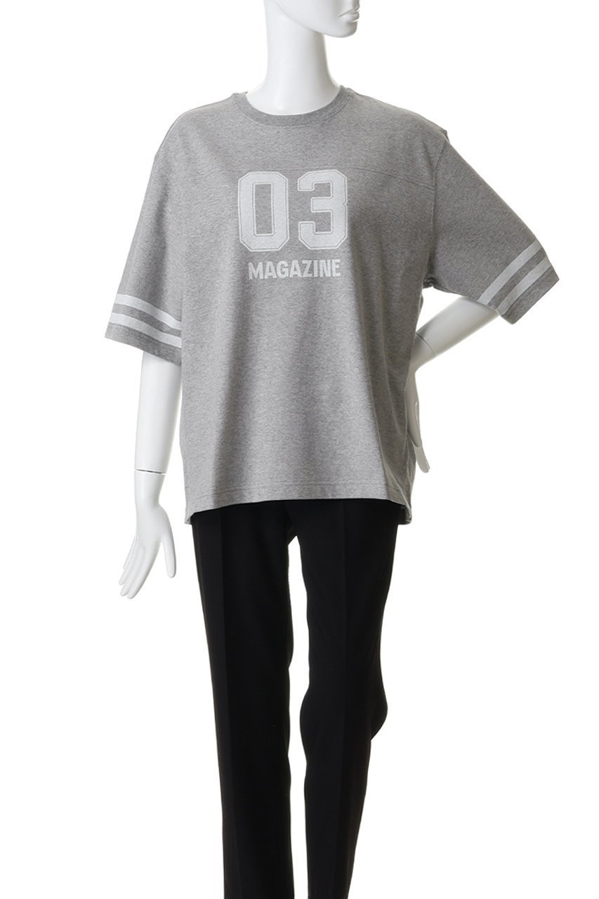 【サードマガジン/THIRD MAGAZINE】のナンバリングTシャツ 人気、トレンドファッション・服の通販 founy(ファニー) 　ファッション　Fashion　レディースファッション　Fashion for Women　トップス・カットソー　Cut & Sew Tops　シャツ・ブラウス・オフィスカジュアル　Elegant Blouses & Button-Ups　ロングTシャツ・Tシャツ　Longline T-Shirts & Tees　カットソー・ベーシックTシャツ　Cut-and-Sewn Tops / Stretch Tees & Basics　ショート　Short, Short Length　スポーティ　Sporty, Casual Athletic　スリーブ　Sleeve, Long Sleeve / Short Sleeve　トレンド　Trend, Trending Now　プリント　Print, Printed Pattern　other-2|ID: prp329100004903735 ipo3291000000036703553