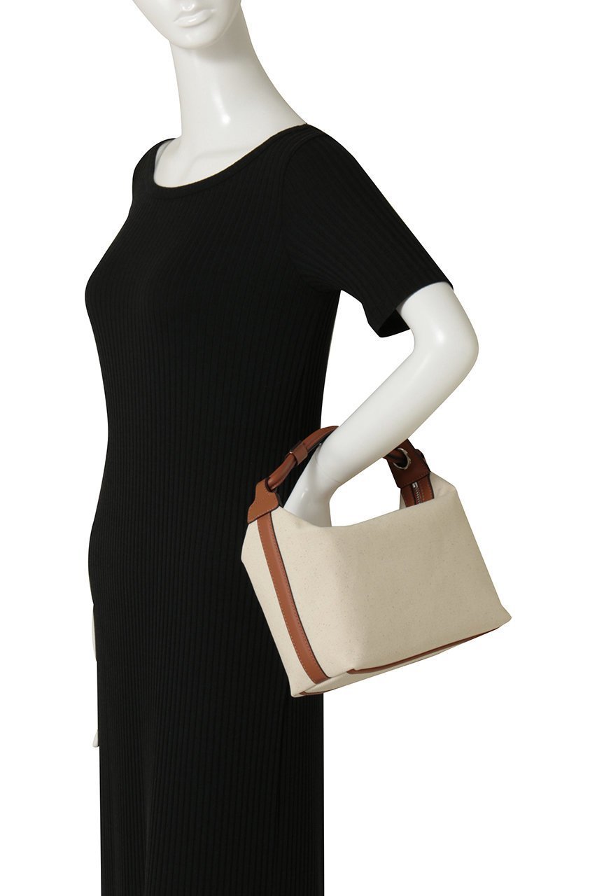 【エリオポール/heliopole】の【SOMEWHERE STUDIO】COTTAGE BOX バッグ 人気、トレンドファッション・服の通販 founy(ファニー) 　ファッション　Fashion　レディースファッション　Fashion for Women　バッグ　Bags　キャンバス　Canvas, Canvas Fabric　コンパクト　Compact, Small Size　コンビ　Combo, Combination Style　シンプル　Simple, Minimal　夏　Summer　新作・新入荷　New Arrivals / New In　春　Spring　S/S・春夏　SS, Spring/Summer, Warm Season　other-2|ID: prp329100004903750 ipo3291000000036703702