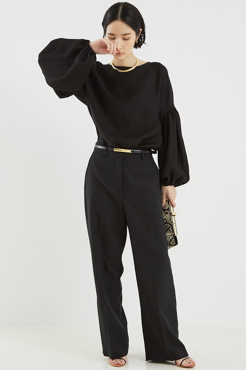 【ザ ストア バイ シー/THE STORE by C】のフェミニンブラウス 人気、トレンドファッション・服の通販 founy(ファニー) 　ファッション　Fashion　レディースファッション　Fashion for Women　トップス・カットソー　Cut & Sew Tops　シャツ・ブラウス・オフィスカジュアル　Elegant Blouses & Button-Ups　エレガント 上品　Elegant　ギャザー　Gathered, Ruffled　シルク　Silk, 100% Silk　スリーブ　Sleeve, Long Sleeve / Short Sleeve　フェミニン　Feminine, Girly　フロント　Front, Front Design　ロング　Long, Long-Length　再入荷　Restock / Back in Stock　other-5|ID: prp329100004903767 ipo3291000000036703818