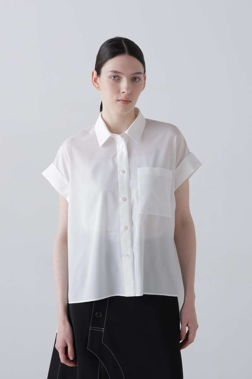 【アドーア/ADORE】のラスタージョーゼットブラウス インテリア・キッズ・メンズ・レディースファッション・服の通販 founy(ファニー) 　ファッション　Fashion　レディースファッション　Fashion for Women　トップス・カットソー　Cut & Sew Tops　シャツ・ブラウス・オフィスカジュアル　Elegant Blouses & Button-Ups　おすすめ　Recommended / Our Picks　ショート　Short, Short Length　スリーブ　Sleeve, Long Sleeve / Short Sleeve　セットアップ　Set-Up, Coordinated Outfit　フリンジ　Fringe, Tassel　エレガント 上品　Elegant　夏　Summer　新作・新入荷　New Arrivals / New In　春　Spring　S/S・春夏　SS, Spring/Summer, Warm Season　ホワイト|ID: prp329100004903779 ipo3291000000036703950