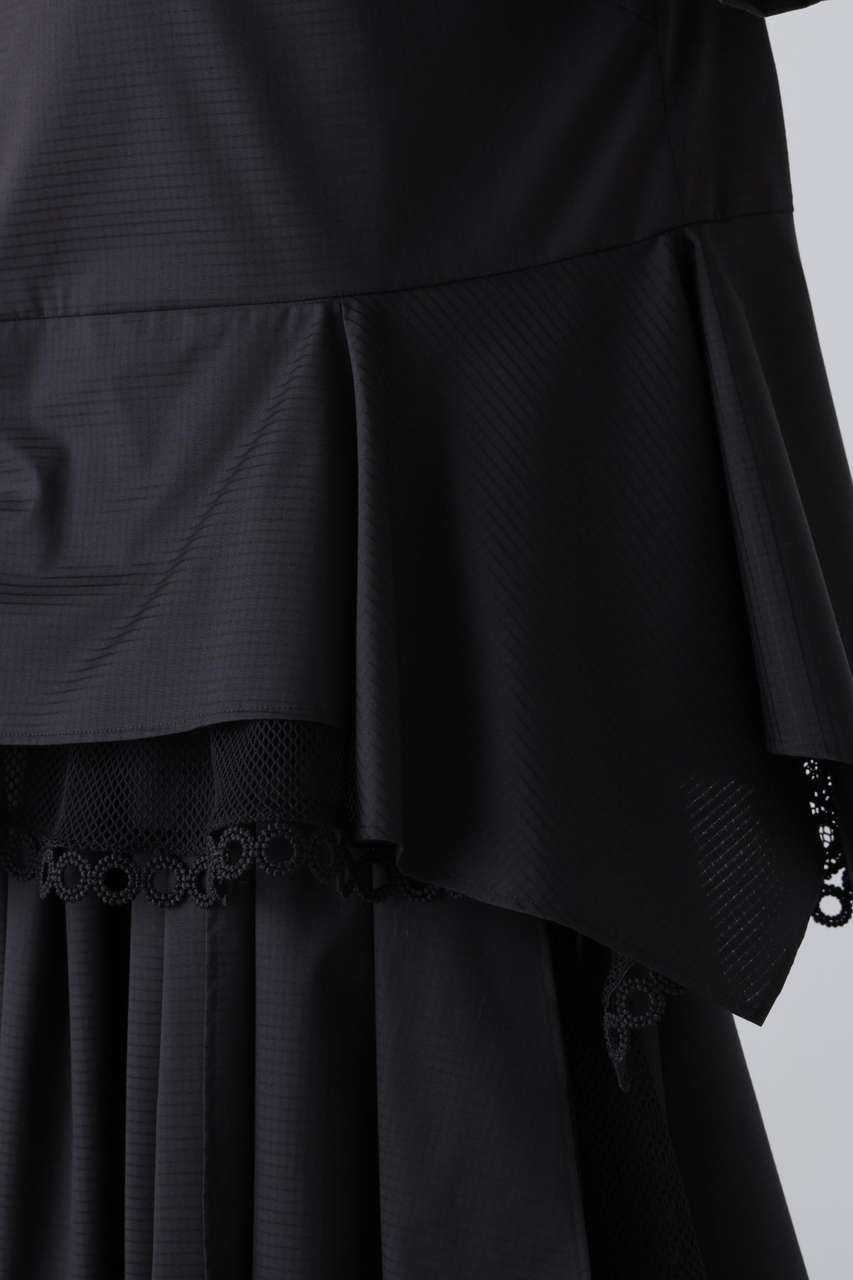 【アドーア/ADORE】のグラフコットンブラウス 人気、トレンドファッション・服の通販 founy(ファニー) 　ファッション　Fashion　レディースファッション　Fashion for Women　トップス・カットソー　Cut & Sew Tops　シャツ・ブラウス・オフィスカジュアル　Elegant Blouses & Button-Ups　おすすめ　Recommended / Our Picks　ショート　Short, Short Length　スリーブ　Sleeve, Long Sleeve / Short Sleeve　セットアップ　Set-Up, Coordinated Outfit　ヘムライン　Hemline, Bottom Cut　ペプラム　Peplum, Flared Hem　メッシュ　Mesh, Net Fabric　ランダム　Random, Irregular　レース　Lace, Lace Fabric　新作・新入荷　New Arrivals / New In　other-6|ID: prp329100004903785 ipo3291000000036703990