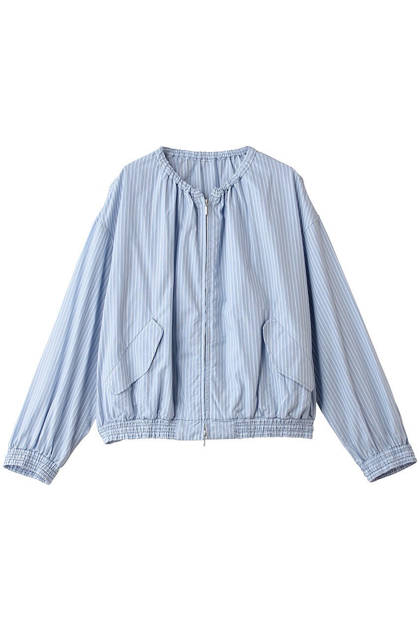 【エリオポール/heliopole】のストライプシャツブルゾン 人気、トレンドファッション・服の通販 founy(ファニー) ファッション Fashion レディースファッション Fashion for Women アウター Coat / Outerwear Collection レディースジャケット・軽アウター Jackets ブルゾンジャケット・スポーティアウター Blouson Jackets ギャザー Gathered, Ruffled ジャケット Jacket, Outerwear ストライプ Stripe, Striped Pattern フラップ Flap, Flap Pocket ブルゾン Blouson, Bomber Jacket ポケット Pocket, Pocket Detail 新作・新入荷 New Arrivals / New In 春 Spring other-1|ID: prp329100004903789 ipo3291000000036704021