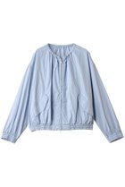 【エリオポール/heliopole】のストライプシャツブルゾン 人気、トレンドファッション・服の通販 founy(ファニー) ファッション Fashion レディースファッション Fashion for Women アウター Coat / Outerwear Collection レディースジャケット・軽アウター Jackets ブルゾンジャケット・スポーティアウター Blouson Jackets ギャザー Gathered, Ruffled ジャケット Jacket, Outerwear ストライプ Stripe, Striped Pattern フラップ Flap, Flap Pocket ブルゾン Blouson, Bomber Jacket ポケット Pocket, Pocket Detail 新作・新入荷 New Arrivals / New In 春 Spring thumbnail サックス|ID: prp329100004903789 ipo3291000000036704024