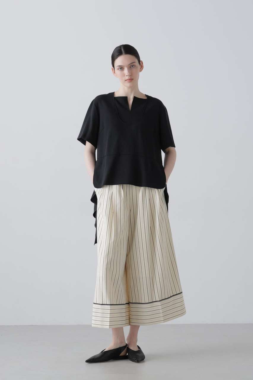 【アドーア/ADORE】のミックスストライプパンツ インテリア・キッズ・メンズ・レディースファッション・服の通販 founy(ファニー) 　ファッション　Fashion　レディースファッション　Fashion for Women　パンツ　Pants & Trousers　おすすめ　Recommended / Our Picks　ストライプ　Stripe, Striped Pattern　新作・新入荷　New Arrivals / New In　ベージュ|ID: prp329100004903812 ipo3291000000036704204