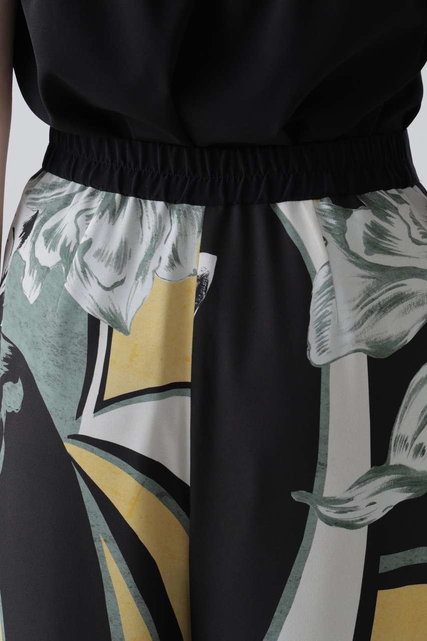 【アドーア/ADORE】のパナマプリントパンツ 人気、トレンドファッション・服の通販 founy(ファニー) 　ファッション　Fashion　レディースファッション　Fashion for Women　パンツ　Pants & Trousers　ジョーゼット　Georgette, Semi-Sheer Fabric　ドレープ　Drape, Draping Fabric　フロント　Front, Front Design　プリント　Print, Printed Pattern　ルーズ　Loose, Oversized　新作・新入荷　New Arrivals / New In　other-5|ID: prp329100004903813 ipo3291000000036704230