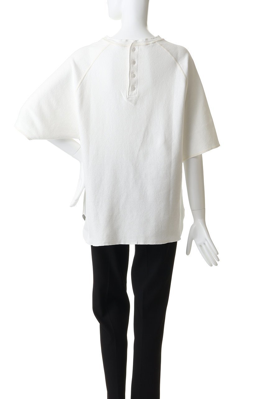 【カオス/Chaos】の【REMI RELIEF】別注ラグランヘンリーTシャツ 人気、トレンドファッション・服の通販 founy(ファニー) 　ファッション　Fashion　レディースファッション　Fashion for Women　トップス・カットソー　Cut & Sew Tops　シャツ・ブラウス・オフィスカジュアル　Elegant Blouses & Button-Ups　ロングTシャツ・Tシャツ　Longline T-Shirts & Tees　カットソー・ベーシックTシャツ　Cut-and-Sewn Tops / Stretch Tees & Basics　ショート　Short, Short Length　スリーブ　Sleeve, Long Sleeve / Short Sleeve　デニム　Denim, Jeans Material　ワッフル　Waffle, Waffle Knit　別注　Limited Edition, Custom Order　新作・新入荷　New Arrivals / New In　other-4|ID: prp329100004903834 ipo3291000000036704419
