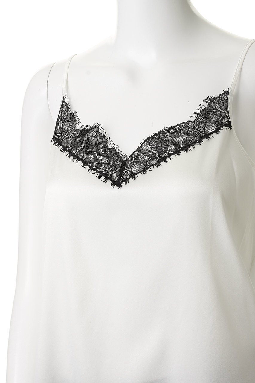 【マルティニーク/martinique】の《別注》【Oscalito】シルクレースブラウス 人気、トレンドファッション・服の通販 founy(ファニー) 　ファッション　Fashion　レディースファッション　Fashion for Women　トップス・カットソー　Cut & Sew Tops　キャミソール&ノースリーブ　Camisoles & Sleeveless Tops　シャツ・ブラウス・オフィスカジュアル　Elegant Blouses & Button-Ups　ロングTシャツ・Tシャツ　Longline T-Shirts & Tees　カットソー・ベーシックTシャツ　Cut-and-Sewn Tops / Stretch Tees & Basics　おすすめ　Recommended / Our Picks　インナー　Innerwear　エレガント 上品　Elegant　キャミソール　Camisole, Spaghetti Strap Top　シルク　Silk, 100% Silk　ジャケット　Jacket, Outerwear　タンク　Tank Top, Sleeveless Top　ラグジュアリー　Luxury, Elegant　ラップ　Wrap, Wrap Design　レース　Lace, Lace Fabric　別注　Limited Edition, Custom Order　新作・新入荷　New Arrivals / New In　other-5|ID: prp329100004903843 ipo3291000000036704503