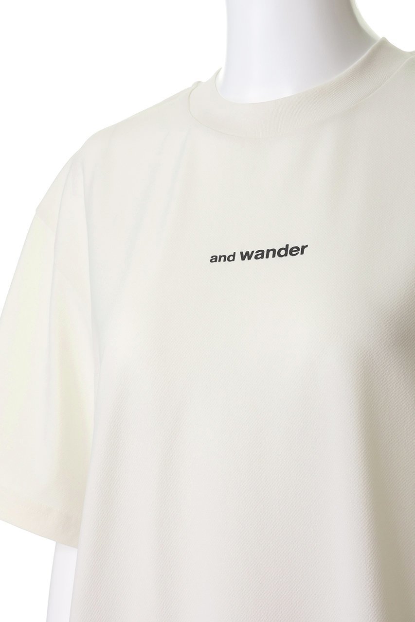 【アンドワンダー/and wander】の【UNISEX】ドライ メッシュ Tシャツ 人気、トレンドファッション・服の通販 founy(ファニー) 　ファッション　Fashion　レディースファッション　Fashion for Women　トップス・カットソー　Cut & Sew Tops　シャツ・ブラウス・オフィスカジュアル　Elegant Blouses & Button-Ups　ロングTシャツ・Tシャツ　Longline T-Shirts & Tees　カットソー・ベーシックTシャツ　Cut-and-Sewn Tops / Stretch Tees & Basics　ユニセックス　Unisex, Genderless　アウトドア　Outdoor Clothing　ショート　Short, Short Length　シンプル　Simple, Minimal　スリーブ　Sleeve, Long Sleeve / Short Sleeve　フロント　Front, Front Design　ボックス　Boxy, Box Shape　メッシュ　Mesh, Net Fabric　新作・新入荷　New Arrivals / New In　other-5|ID: prp329100004903856 ipo3291000000036704585