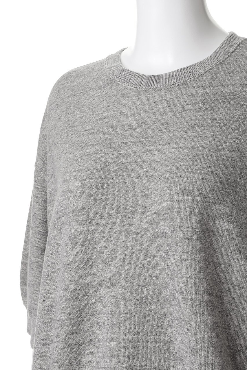 【オブラダ/Oblada】のBLANK ハーフスリーブスウェット 人気、トレンドファッション・服の通販 founy(ファニー) ファッション Fashion レディースファッション Fashion for Women トップス・カットソー Cut & Sew Tops シャツ・ブラウス・オフィスカジュアル Elegant Blouses & Button-Ups レディースパーカー・カジュアルフーディー Casual Hoodies & Sweatshirts ロングTシャツ・Tシャツ Longline T-Shirts & Tees スウェット・クルーネックトップス Sweatshirts & Crewnecks / Relaxed Fit Sweat Tops カットソー・ベーシックTシャツ Cut-and-Sewn Tops / Stretch Tees & Basics スウェット / スエット Sweatshirt, Sweatwear リラックス Relax, Relaxed Fit エレガント 上品 Elegant 新作・新入荷 New Arrivals / New In other-5|ID: prp329100004903858 ipo3291000000036704598