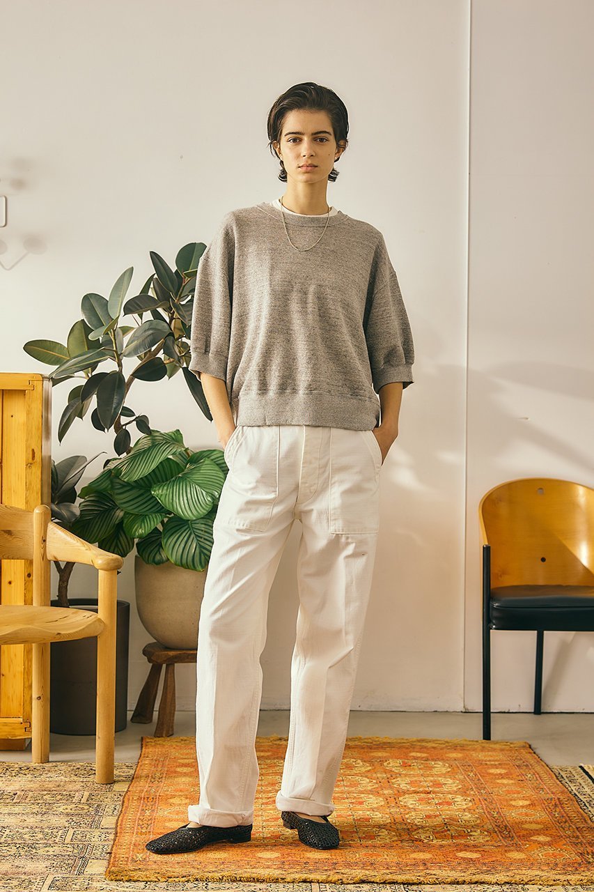 【オブラダ/Oblada】のBLANK ハーフスリーブスウェット 人気、トレンドファッション・服の通販 founy(ファニー) ファッション Fashion レディースファッション Fashion for Women トップス・カットソー Cut & Sew Tops シャツ・ブラウス・オフィスカジュアル Elegant Blouses & Button-Ups レディースパーカー・カジュアルフーディー Casual Hoodies & Sweatshirts ロングTシャツ・Tシャツ Longline T-Shirts & Tees スウェット・クルーネックトップス Sweatshirts & Crewnecks / Relaxed Fit Sweat Tops カットソー・ベーシックTシャツ Cut-and-Sewn Tops / Stretch Tees & Basics スウェット / スエット Sweatshirt, Sweatwear リラックス Relax, Relaxed Fit エレガント 上品 Elegant 新作・新入荷 New Arrivals / New In other-7|ID: prp329100004903858 ipo3291000000036704604