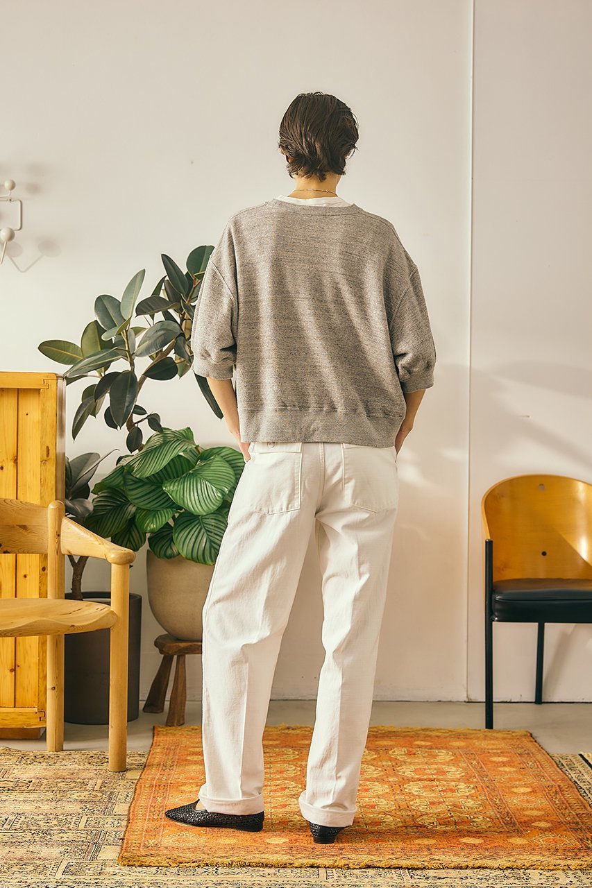 【オブラダ/Oblada】のBLANK ハーフスリーブスウェット 人気、トレンドファッション・服の通販 founy(ファニー) ファッション Fashion レディースファッション Fashion for Women トップス・カットソー Cut & Sew Tops シャツ・ブラウス・オフィスカジュアル Elegant Blouses & Button-Ups レディースパーカー・カジュアルフーディー Casual Hoodies & Sweatshirts ロングTシャツ・Tシャツ Longline T-Shirts & Tees スウェット・クルーネックトップス Sweatshirts & Crewnecks / Relaxed Fit Sweat Tops カットソー・ベーシックTシャツ Cut-and-Sewn Tops / Stretch Tees & Basics スウェット / スエット Sweatshirt, Sweatwear リラックス Relax, Relaxed Fit エレガント 上品 Elegant 新作・新入荷 New Arrivals / New In other-8|ID: prp329100004903858 ipo3291000000036704607