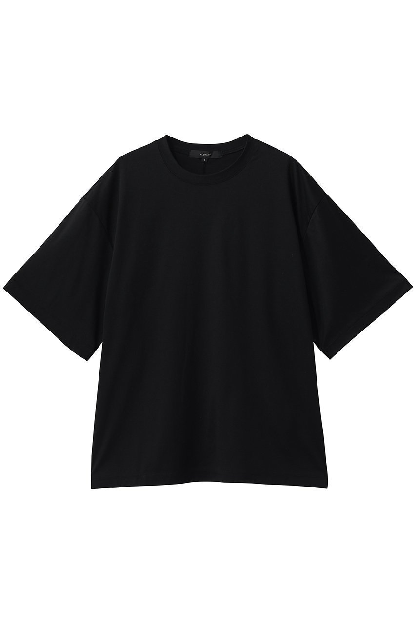 【フローレント/FLORENT】のコットンスムース ドライカットソー インテリア・キッズ・メンズ・レディースファッション・服の通販 founy(ファニー) ファッション Fashion レディースファッション Fashion for Women トップス・カットソー Cut & Sew Tops シャツ・ブラウス・オフィスカジュアル Elegant Blouses & Button-Ups ロングTシャツ・Tシャツ Longline T-Shirts & Tees カットソー・ベーシックTシャツ Cut-and-Sewn Tops / Stretch Tees & Basics カットソー Cut and Sewn Top ショート Short, Short Length シンプル Simple, Minimal スリーブ Sleeve, Long Sleeve / Short Sleeve モダン Modern, Contemporary 吸水 Absorbent, Quick-Dry 夏 Summer 定番 Standard, Basic Item 新作・新入荷 New Arrivals / New In ブラック|ID: prp329100004903861 ipo3291000000036704634