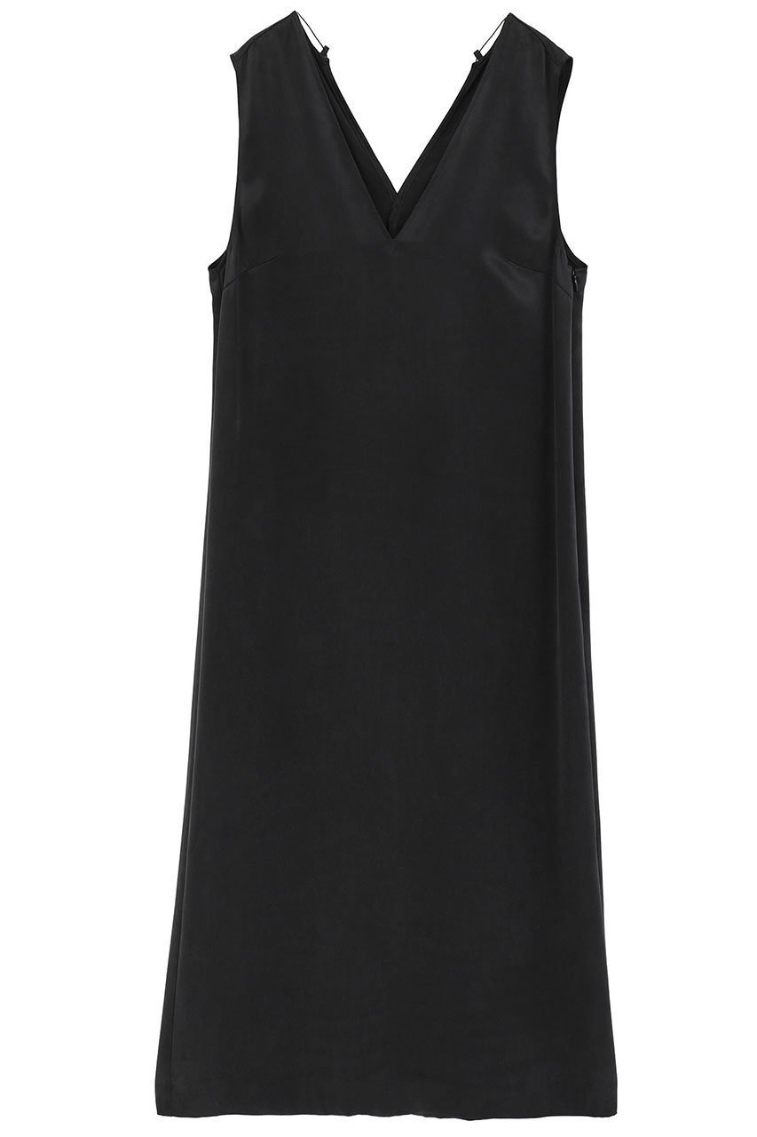 【マルティニーク/martinique】のヴィンテージライクキュプラパールワンピース インテリア・キッズ・メンズ・レディースファッション・服の通販 founy(ファニー) 　ファッション　Fashion　レディースファッション　Fashion for Women　ワンピース　Dresses　チュニック　Tunic Tops & Dresses　おすすめ　Recommended / Our Picks　アクセサリー　Fashion Accessories　インナー　Innerwear　キュプラ　Cupro, Eco Fabric　チュニック　Tunic, Long Top　パール　Pearl, Pearl Accent　ロング　Long, Long-Length　ヴィンテージ　Vintage Style　新作・新入荷　New Arrivals / New In　ブラック|ID: prp329100004903874 ipo3291000000036704732