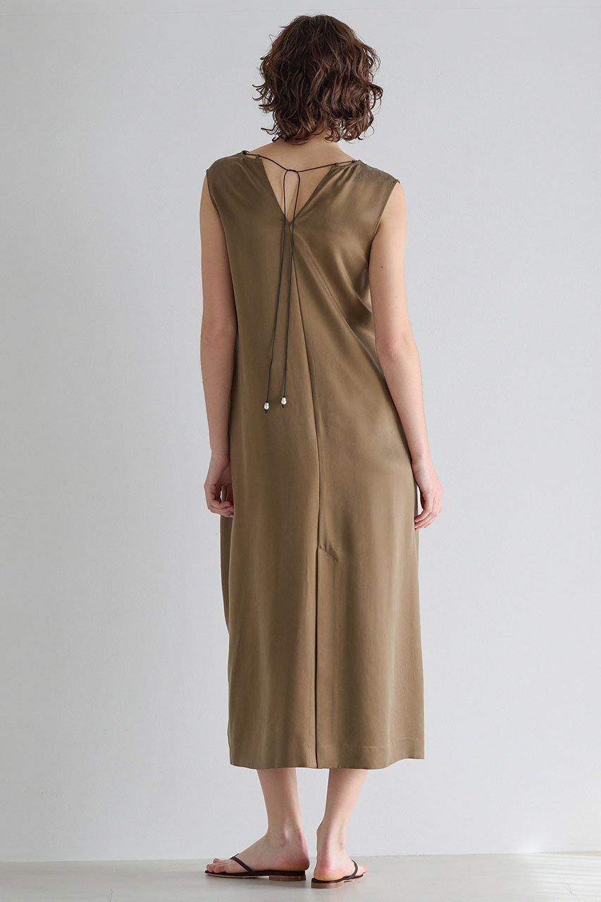 【マルティニーク/martinique】のヴィンテージライクキュプラパールワンピース 人気、トレンドファッション・服の通販 founy(ファニー) 　ファッション　Fashion　レディースファッション　Fashion for Women　ワンピース　Dresses　チュニック　Tunic Tops & Dresses　おすすめ　Recommended / Our Picks　アクセサリー　Fashion Accessories　インナー　Innerwear　キュプラ　Cupro, Eco Fabric　チュニック　Tunic, Long Top　パール　Pearl, Pearl Accent　ロング　Long, Long-Length　ヴィンテージ　Vintage Style　新作・新入荷　New Arrivals / New In　other-3|ID: prp329100004903874 ipo3291000000036745857