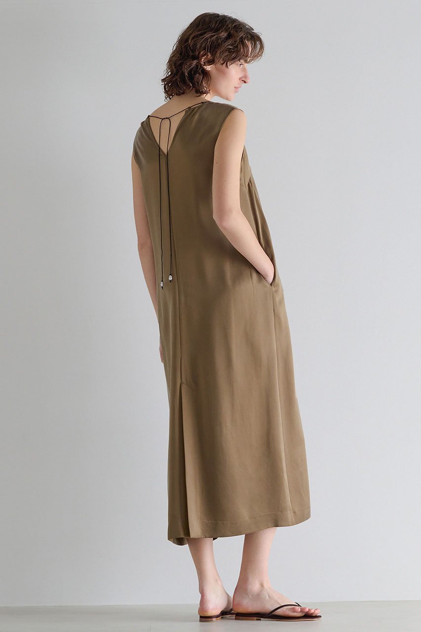 【マルティニーク/martinique】のヴィンテージライクキュプラパールワンピース 人気、トレンドファッション・服の通販 founy(ファニー) 　ファッション　Fashion　レディースファッション　Fashion for Women　ワンピース　Dresses　チュニック　Tunic Tops & Dresses　おすすめ　Recommended / Our Picks　アクセサリー　Fashion Accessories　インナー　Innerwear　キュプラ　Cupro, Eco Fabric　チュニック　Tunic, Long Top　パール　Pearl, Pearl Accent　ロング　Long, Long-Length　ヴィンテージ　Vintage Style　新作・新入荷　New Arrivals / New In　other-4|ID: prp329100004903874 ipo3291000000036745858