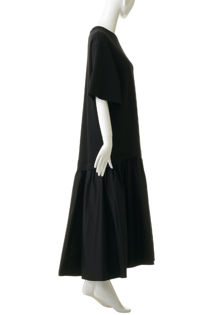 【マノフ/MANOF】のDOUBLE KNIT DOCKING ONE PIECEワンピース 人気、トレンドファッション・服の通販 founy(ファニー) 　ファッション　Fashion　レディースファッション　Fashion for Women　ワンピース　Dresses　チュニック　Tunic Tops & Dresses　チュニック　Tunic, Long Top　ドッキング　Docking, Mixed Material　ビッグ　Big, Oversized　ロング　Long, Long-Length　エレガント 上品　Elegant　新作・新入荷　New Arrivals / New In　旅行　Travel　other-3|ID: prp329100004903876 ipo3291000000036704757