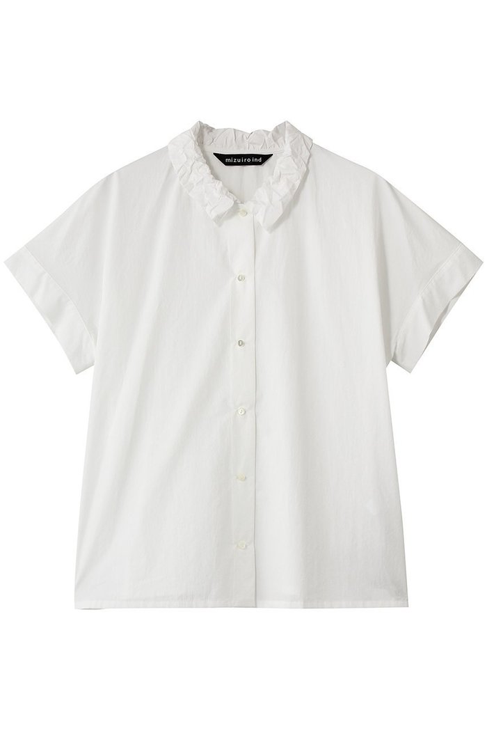 【ミズイロ インド/mizuiro ind】のwasher collar wide shirt シャツ インテリア・キッズ・メンズ・レディースファッション・服の通販 founy(ファニー) https://founy.com/ ファッション Fashion レディースファッション Fashion for Women トップス・カットソー Cut & Sew Tops シャツ・ブラウス・オフィスカジュアル Elegant Blouses & Button-Ups スラックス Slacks, Dress Pants スリーブ Sleeve, Long Sleeve / Short Sleeve デニム Denim, Jeans Material ロング Long, Long-Length ワイド Wide, Wide Fit ワッシャー Washer, Crinkled Finish 新作・新入荷 New Arrivals / New In |ID: prp329100004903887 ipo3291000000036704828