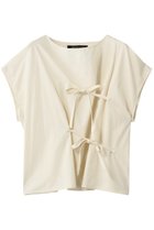 【ミズイロ インド/mizuiro ind】のribbon P/O プルオーバー ivory|ID: prp329100004903888 ipo3291000000036704852