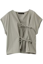 【ミズイロ インド/mizuiro ind】のribbon P/O プルオーバー gray|ID: prp329100004903888 ipo3291000000036704860