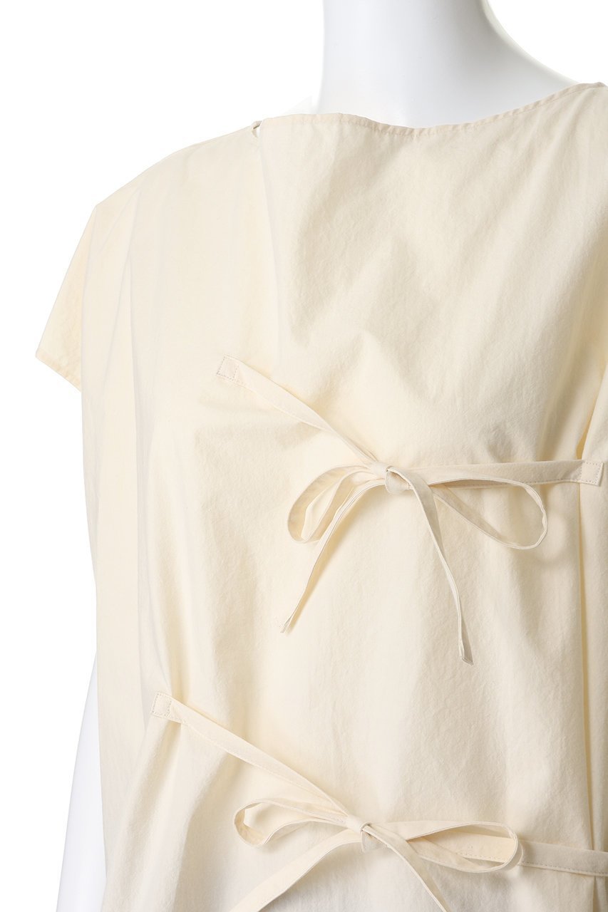 【ミズイロ インド/mizuiro ind】のribbon P/O プルオーバー 人気、トレンドファッション・服の通販 founy(ファニー) 　ファッション　Fashion　レディースファッション　Fashion for Women　トップス・カットソー　Cut & Sew Tops　シャツ・ブラウス・オフィスカジュアル　Elegant Blouses & Button-Ups　カジュアルプルオーバー・ニットトップス　Pullovers & Knit Tops / Casual Pullovers　ショート　Short, Short Length　スラックス　Slacks, Dress Pants　スリーブ　Sleeve, Long Sleeve / Short Sleeve　デニム　Denim, Jeans Material　フロント　Front, Front Design　リボン　Ribbon, Bow　新作・新入荷　New Arrivals / New In　other-5|ID: prp329100004903888 ipo3291000000036704869