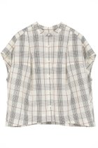 【マルティニーク/martinique】のタッサーコクーンブラウス(セットアップ可) チェック|ID: prp329100004903892 ipo3291000000036704894