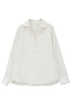 【マルティニーク/martinique】のリネンパールスキッパーシャツ ストライプ|ID: prp329100004903897 ipo3291000000036704915
