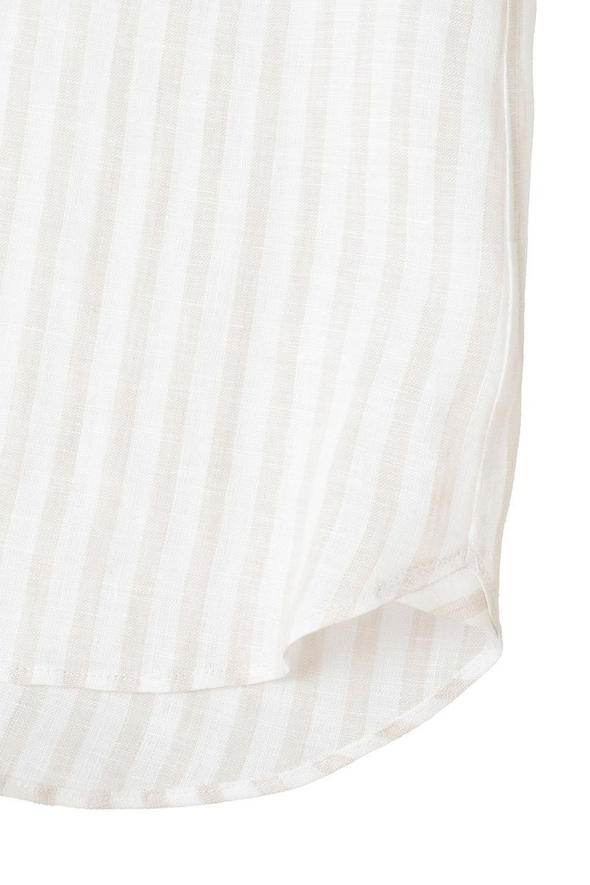 【マルティニーク/martinique】のリネンパールスキッパーシャツ 人気、トレンドファッション・服の通販 founy(ファニー) 　ファッション　Fashion　レディースファッション　Fashion for Women　トップス・カットソー　Cut & Sew Tops　シャツ・ブラウス・オフィスカジュアル　Elegant Blouses & Button-Ups　おすすめ　Recommended / Our Picks　スキッパー　Skipper, Open Collar　スリーブ　Sleeve, Long Sleeve / Short Sleeve　パール　Pearl, Pearl Accent　リネン　Linen, Linen Fabric　ロング　Long, Long-Length　夏　Summer　定番　Standard, Basic Item　新作・新入荷　New Arrivals / New In　other-5|ID: prp329100004903897 ipo3291000000036704922