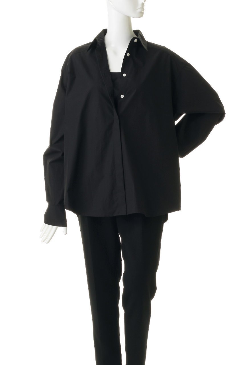 【マノフ/MANOF】のTIE OVER SHIRTS 人気、トレンドファッション・服の通販 founy(ファニー) 　ファッション　Fashion　レディースファッション　Fashion for Women　トップス・カットソー　Cut & Sew Tops　シャツ・ブラウス・オフィスカジュアル　Elegant Blouses & Button-Ups　スリーブ　Sleeve, Long Sleeve / Short Sleeve　フィット　Fit, Slim Fit　ボトム　Bottoms, Lower Wear　マニッシュ　Mannish, Boyish　ルーズ　Loose, Oversized　ロング　Long, Long-Length　新作・新入荷　New Arrivals / New In　other-7|ID: prp329100004903899 ipo3291000000036704947