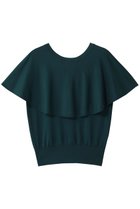 【ティアラ/Tiara】のケープカラーニット グリーン|ID: prp329100004903909 ipo3291000000036705020