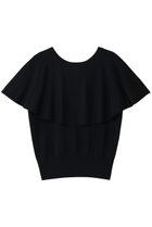 【ティアラ/Tiara】のケープカラーニット ブラック|ID: prp329100004903909 ipo3291000000036705022