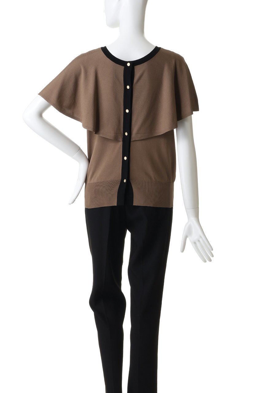 【ティアラ/Tiara】のケープカラーニット 人気、トレンドファッション・服の通販 founy(ファニー) 　ファッション　Fashion　レディースファッション　Fashion for Women　トップス・カットソー　Cut & Sew Tops　ニット　Knit Tops & Sweaters　カジュアルプルオーバー・ニットトップス　Pullovers & Knit Tops / Casual Pullovers　フレア　Flare, Flared　新作・新入荷　New Arrivals / New In　other-4|ID: prp329100004903909 ipo3291000000036705027