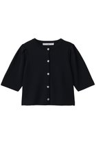 【ティアラ/Tiara】のビジューボタンカーディガン ブラック|ID: prp329100004903911 ipo3291000000036705040