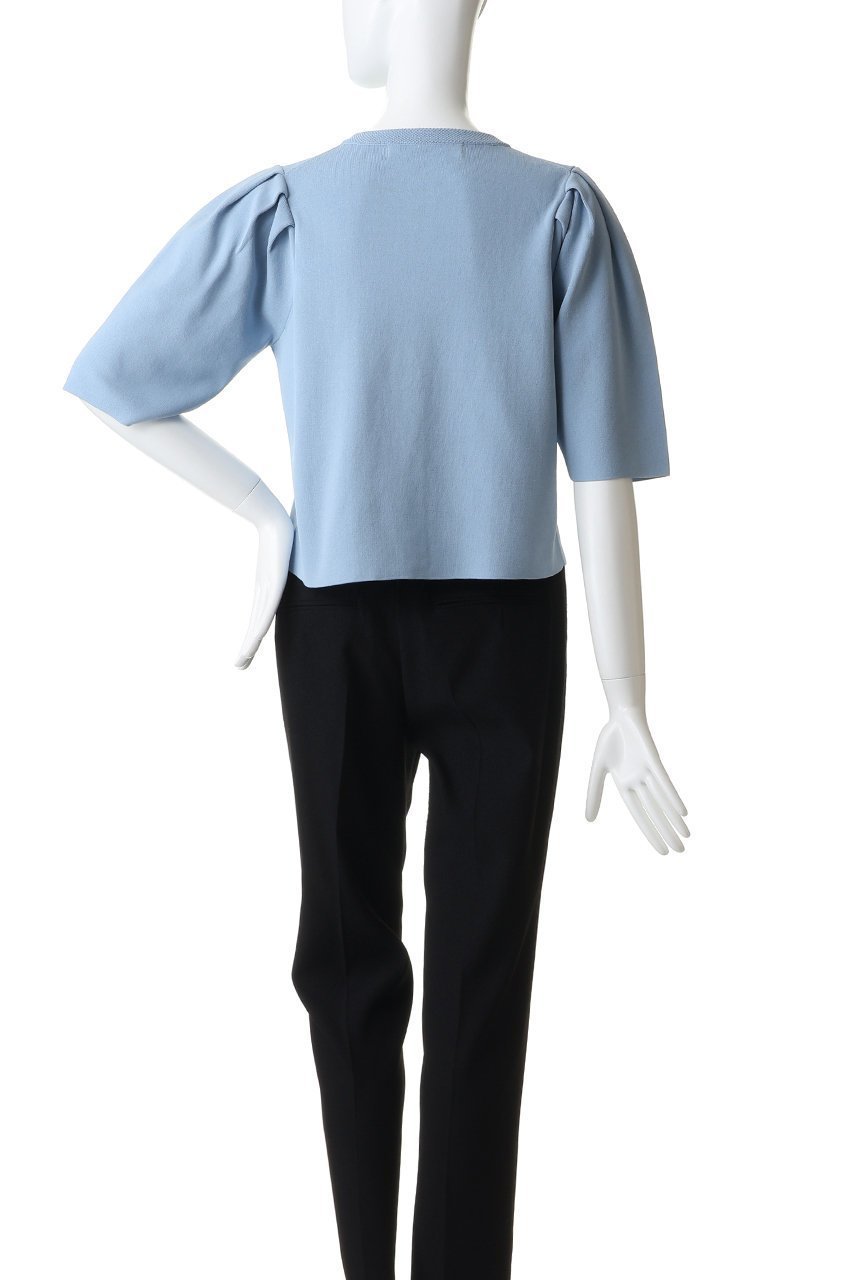 【ティアラ/Tiara】のビジューボタンカーディガン 人気、トレンドファッション・服の通販 founy(ファニー) 　ファッション　Fashion　レディースファッション　Fashion for Women　トップス・カットソー　Cut & Sew Tops　ニット　Knit Tops & Sweaters　カーディガン・羽織り　Layered Style Cardigans　カーディガン　Cardigan, Knitwear　ショート　Short, Short Length　スリーブ　Sleeve, Long Sleeve / Short Sleeve　ダウン　Down, Puffer　デニム　Denim, Jeans Material　トレンド　Trend, Trending Now　フレア　Flare, Flared　ボトム　Bottoms, Lower Wear　リュクス　Luxury, Elegant, High-End, Chic　ワイド　Wide, Wide Fit　エレガント 上品　Elegant　新作・新入荷　New Arrivals / New In　other-4|ID: prp329100004903911 ipo3291000000036705045