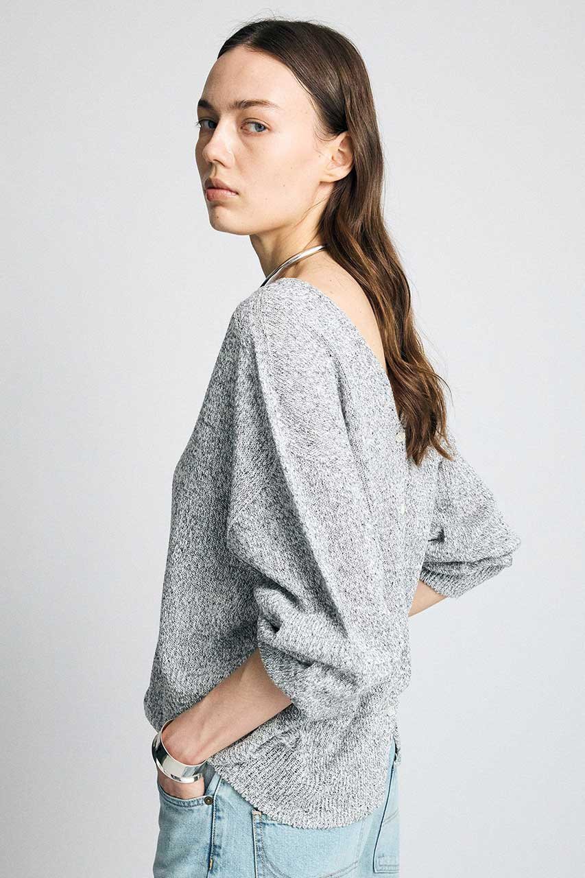 【ブリル/BRILL】のメランジ2WAY カーディガン 人気、トレンドファッション・服の通販 founy(ファニー) 　ファッション　Fashion　レディースファッション　Fashion for Women　トップス・カットソー　Cut & Sew Tops　ニット　Knit Tops & Sweaters　カーディガン・羽織り　Layered Style Cardigans　カーディガン　Cardigan, Knitwear　シルク　Silk, 100% Silk　スリット　Slit, Slit Detail　ホールガーメント　WholeGarment, Seamless Knit　メランジ　Melange, Mixed Yarn　吸水　Absorbent, Quick-Dry　新作・新入荷　New Arrivals / New In　other-3|ID: prp329100004903913 ipo3291000000036705061