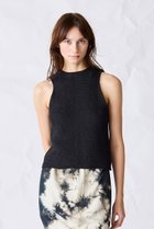 【マリリンムーン/MARILYN MOON】の【WALANCE】ペーパーニットノースリーブトップス ブラック|ID: prp329100004903916 ipo3291000000036705077