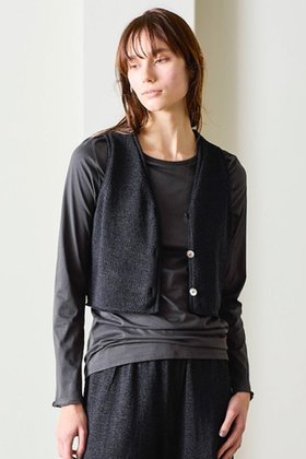 【マリリンムーン/MARILYN MOON】の【WALANCE】ペーパーニット2wayトップス 人気、トレンドファッション・服の通販 founy(ファニー) ファッション Fashion レディースファッション Fashion for Women トップス・カットソー Cut & Sew Tops ニット Knit Tops & Sweaters カジュアルプルオーバー・ニットトップス Pullovers & Knit Tops / Casual Pullovers ベスト Vest, Waistcoat ベーシック Basic, Essential ペーパー Paper, Kraft Paper 人気 Popular, Best Seller 新作・新入荷 New Arrivals / New In |ID:prp329100004903917