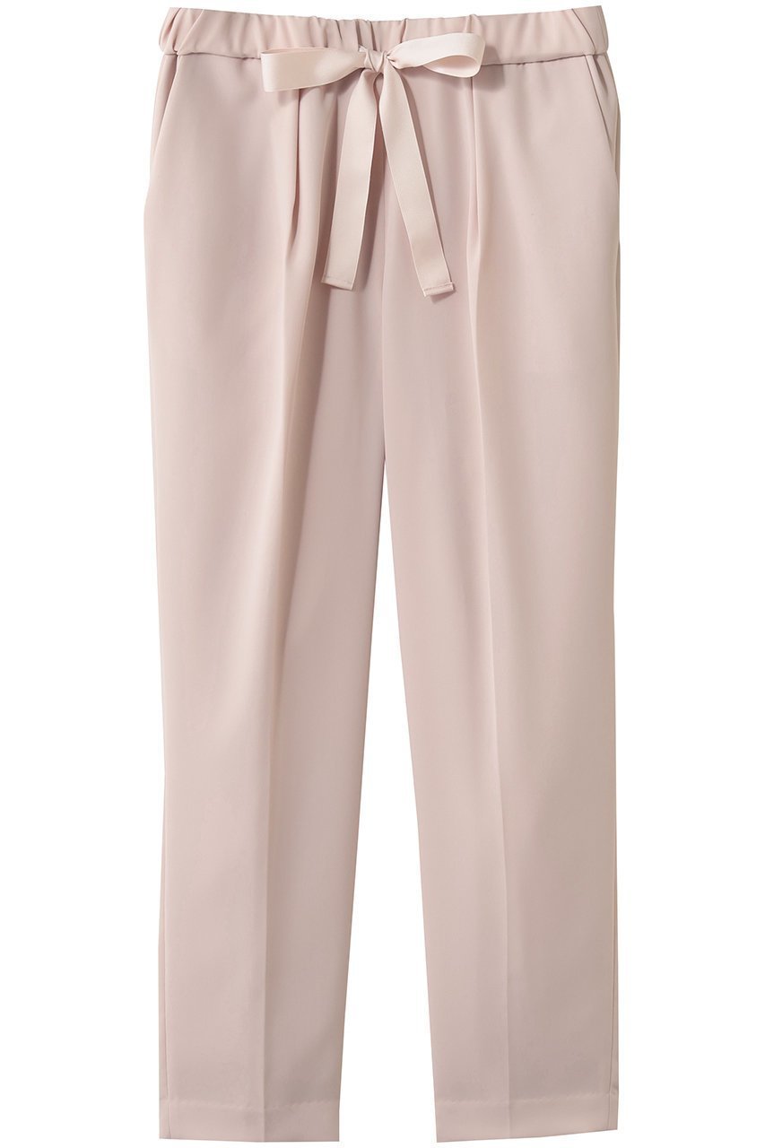 【ティアラ/Tiara】の《定番》イージータックパンツ インテリア・キッズ・メンズ・レディースファッション・服の通販 founy(ファニー) 　ファッション　Fashion　レディースファッション　Fashion for Women　パンツ　Pants & Trousers　センター　Center, Center Line　リボン　Ribbon, Bow　エレガント 上品　Elegant　定番　Standard, Basic Item　新作・新入荷　New Arrivals / New In　ピンク|ID: prp329100004903926 ipo3291000000036705164