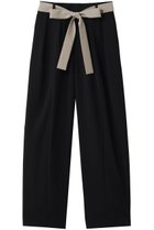 【ティアラ/Tiara】のバイカラーリボンカーブパンツ(セットアップ可) ブラック|ID: prp329100004903927 ipo3291000000036705184