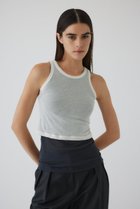 【リムアーク/RIM.ARK】のGauze tank/ガーゼタンク 人気、トレンドファッション・服の通販 founy(ファニー) ファッション Fashion レディースファッション Fashion for Women トップス・カットソー Cut & Sew Tops キャミソール&ノースリーブ Camisoles & Sleeveless Tops シャツ・ブラウス・オフィスカジュアル Elegant Blouses & Button-Ups ロングTシャツ・Tシャツ Longline T-Shirts & Tees カットソー・ベーシックTシャツ Cut-and-Sewn Tops / Stretch Tees & Basics キャミソール Camisole, Spaghetti Strap Top シアー Sheer, See-Through タンク Tank Top, Sleeveless Top thumbnail ホワイト|ID: prp329100004904467 ipo3291000000036712720